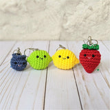 CROCHET PATTERN: Fruit Keychains