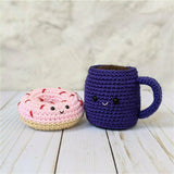 CROCHET PATTERN: Donut Plush Play Food, Easy Amigurumi Food Patterns