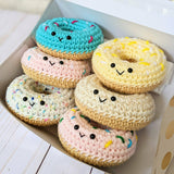CROCHET PATTERN PACK: Desserts - Baby Pie, Donut, Cupcakes