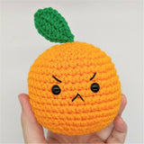CROCHET PATTERN: Grumpy Grapefruit