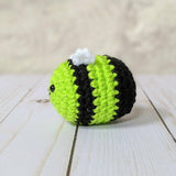 Crochet Halloween Bee Pattern, Easy Beginner Stuffed Animal Bee, Fall Amigurumi Bee Pattern