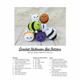 CROCHET PATTERN: Halloween Bees