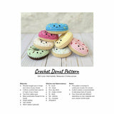 CROCHET PATTERN: Donuts