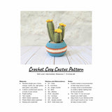 CROCHET PATTERN: Cozy Fall Cactus
