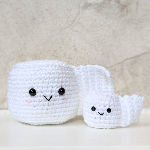 Toilet Paper Pattern with Baby TP!