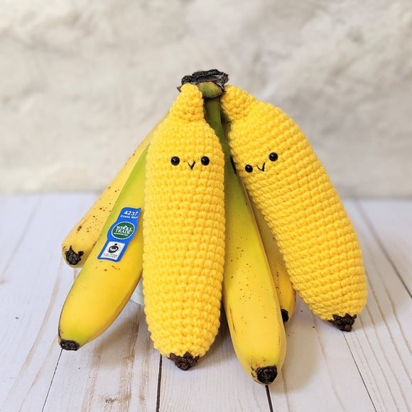 Hidden Crochet Bananas