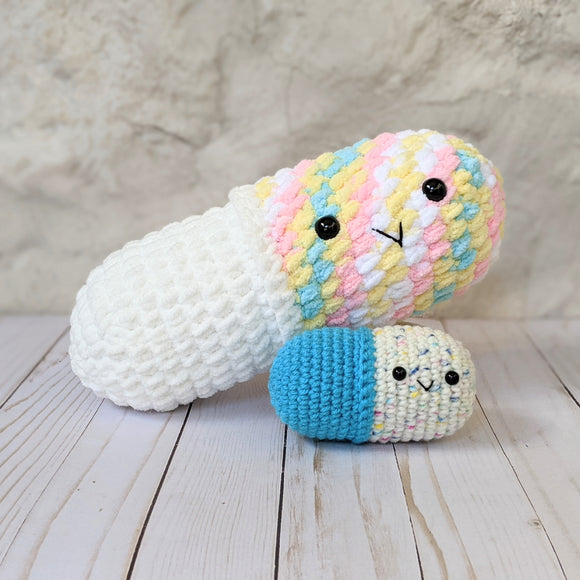 Crochet Chill Pill Amigurumi Plush