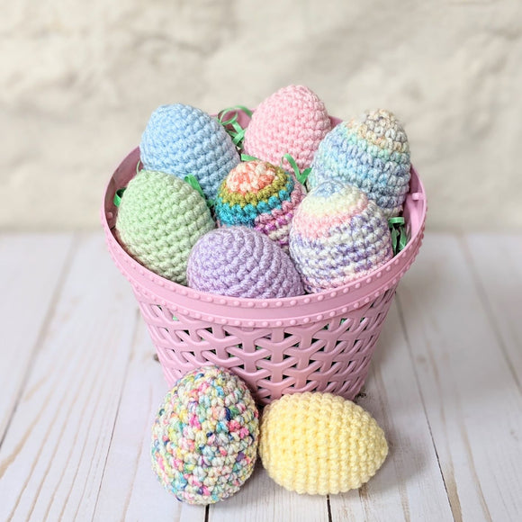 FREE Absolute Beginner Crochet Easter Egg Pattern