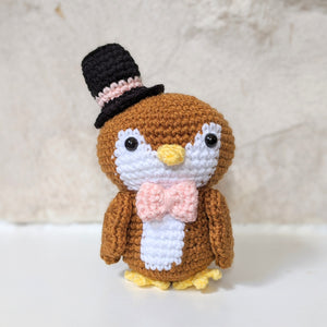 Meet Owlbert, the Dapper Owl!