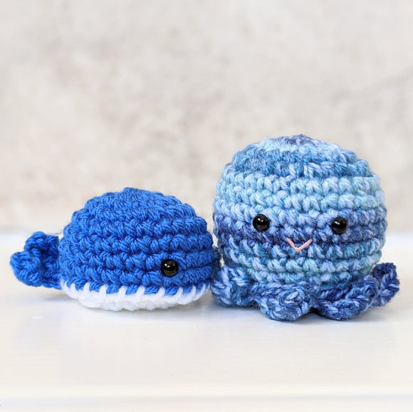 Octopus and Whale Patterns are now available!