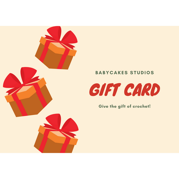 BabyCakes Studios Gift Card