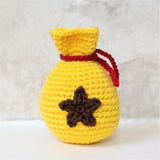 Crochet Bell Bag Pattern, Amigurumi Animal Crossing Plush Toy, Beginner Crochet Patterns