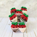 CROCHET PATTERN: Chocolate Covered Strawberries