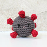 Crochet Coronavirus Pattern, Amigurumi Biology Plush