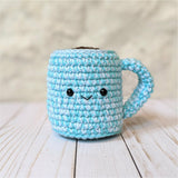 Crochet Chunky Mug Pattern, Amigurumi Coffee Cup Double Stranded Pattern