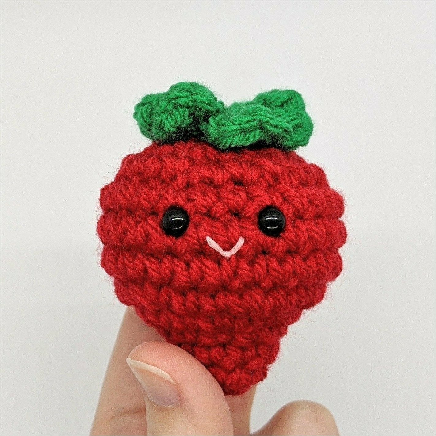 CROCHET PATTERN: Beginner Crochet Berries, Amigurumi Kawaii Play Fo