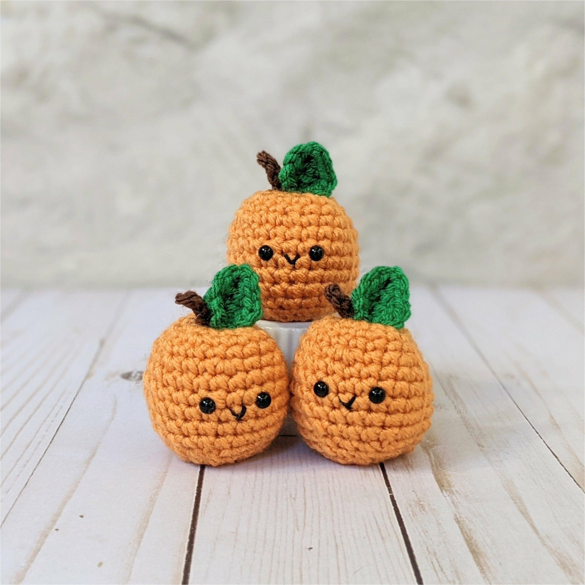 CROCHET PATTERN: Beginner Crochet Apricot, Amigurumi Plush Play Foo...