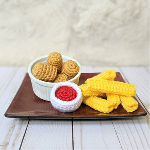 CROCHET PATTERN: Tater Tots and Fries