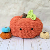 CROCHET PATTERN: Jumbo Cozy Pumpkin