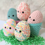 CROCHET PATTERN: Jumbo Easter Eggs