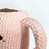 Crochet Jumbo Hot Chocolate Pattern, Coffee Mug Amigurumi Patetrn