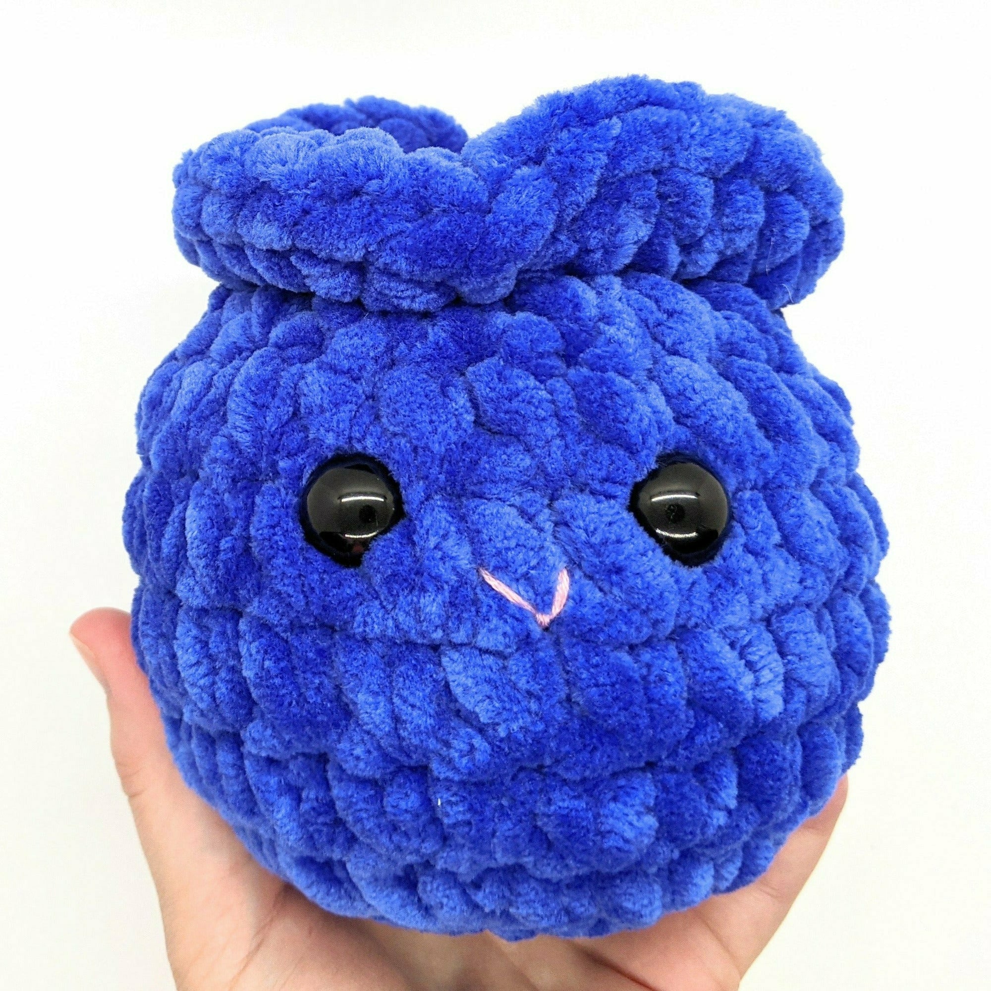 Giant Crochet Blueberry Snow Cone - Fairfield World Craft Projects