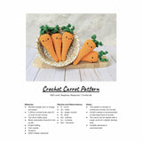 CROCHET PATTERN: Carrots