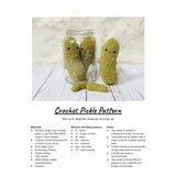 CROCHET PATTERN: Pickles