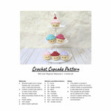 CROCHET PATTERN: Cupcakes