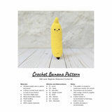 CROCHET PATTERN: Banana